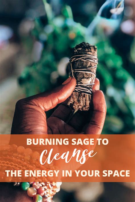 Burning Sage To Cleanse The Energy In Your Space Natural Cough