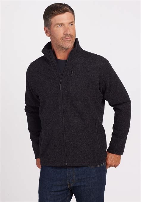 Mens Merino Wool Zip Up Jacket Extremely Warm Free Shipping Woolx