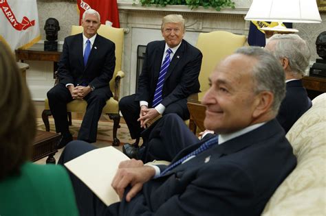 The democratic party had a bad year in 2016, but charles chuck schumer is coming out on top. The Schumer-Trump embrace: NY senator explains viral photo ...