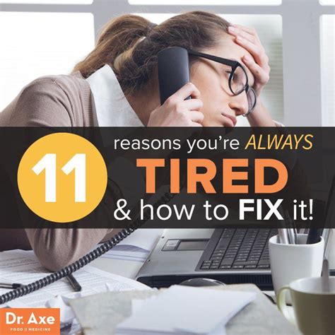 Always Tired 11 Reasons Why Low Energy Remedies Always Tired