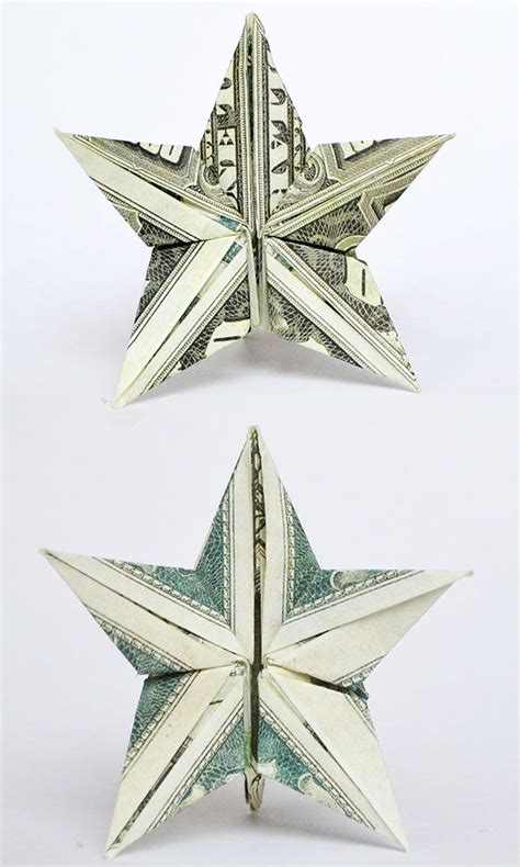 Money Star Origami Dollar Tutorial Diy Christmas Decoration Idea Artofit