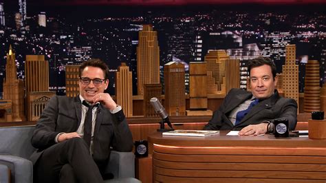 Watch The Tonight Show Starring Jimmy Fallon Web Exclusive Local Promos With Robert Downey Jr