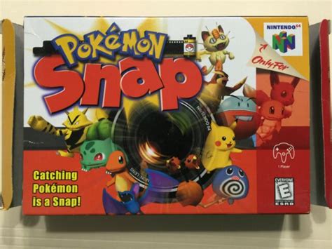 Pokemon Snap 64 1999 For Sale Online Ebay