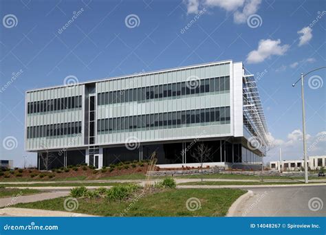 Modern Low Rise Office Building Royalty Free Stock Photography Image
