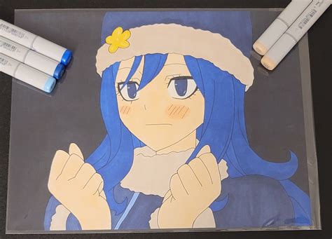 Fairy Anime Alcohol Marker Drawings 85 X 11 Etsy