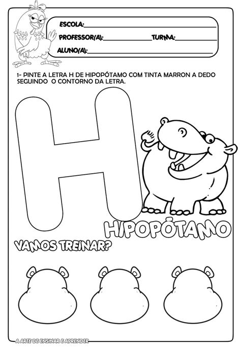 41 Best Letra H Images On Pinterest Writing Spanish Alphabet And 1st