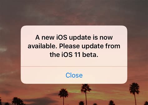 Iphone How To Stop Ios Update From Beta Notifications Ask Different