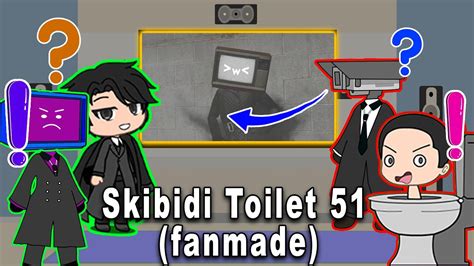 skibidi toilet tv man react to skibidi toilet 51 fanmade youtube