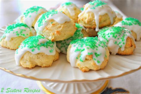 Save all 114 recipes saved. Italian Lemon Cookies for St. Patricks's Day - 2 Sisters Recipes by Anna and Liz