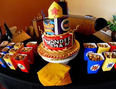 Wonder Woman Birthday Celebration Birthday Party Ideas