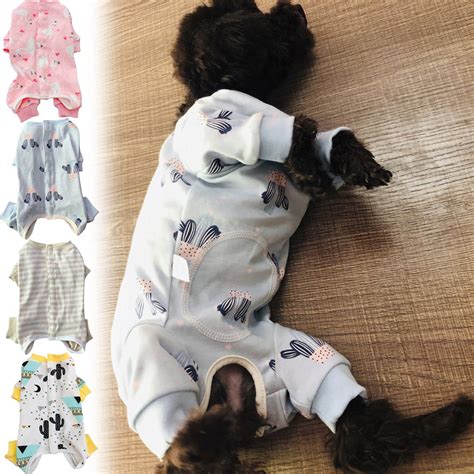 Meidiya Cute Dog Recovery Suit Abdominal Wound Puppy Surgical Clothes