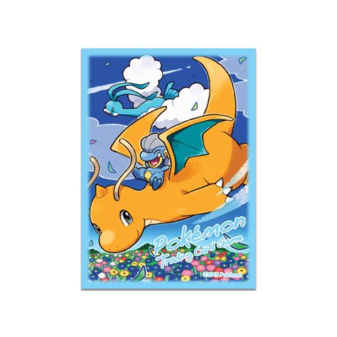 This sleeve can store 1 card, it is made out of paper and you cannot see through it Pokémon TCG card sleeves | Dragonite | trading card game | TCG
