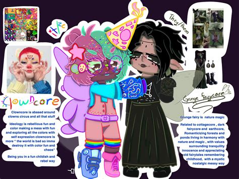 Clowncore And Grunge Fairycore Partners Tell Me Other Aesthetics I