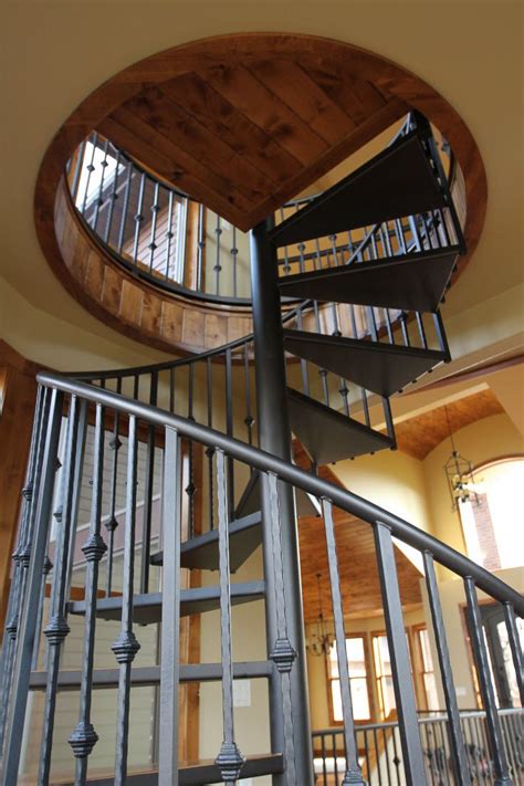 Stair Systems Minnesota Bayer Built Woodworks Stairs Rustic