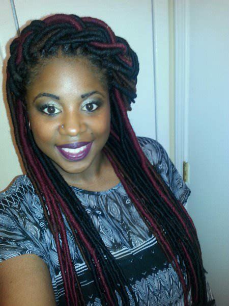 But, i had the yarn braided long past the ends of my own hair, so i wasn't actually dipping my real hair, so i'm not sure about that part. Yarn Dreads Shared By Brielle20 - Black Hair Information