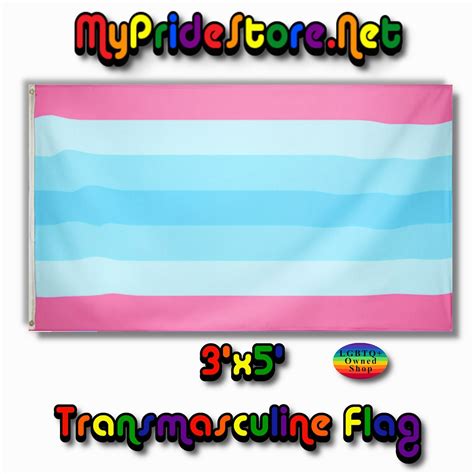 Transmasculine Flag Transmasc Flag Etsy