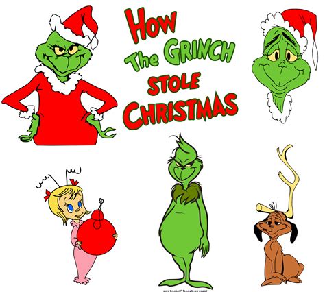 Printable Large Grinch Cut Out
