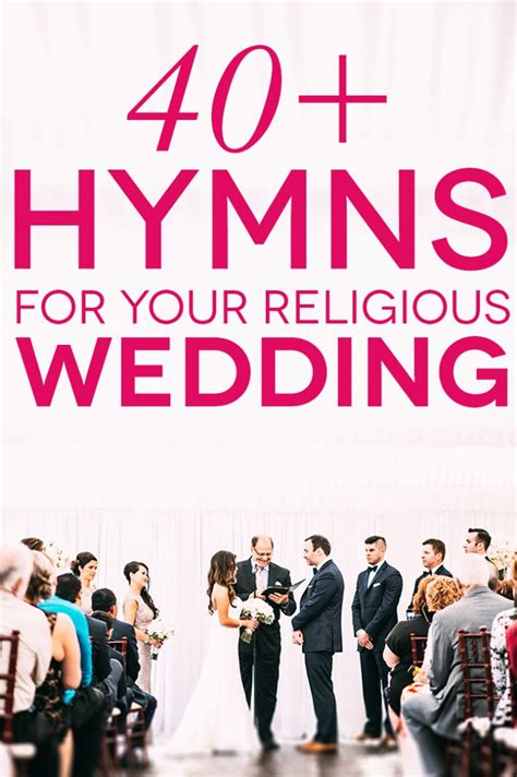 41 Wedding Hymns For Your Religious Wedding Ceremony A Practical Wedding