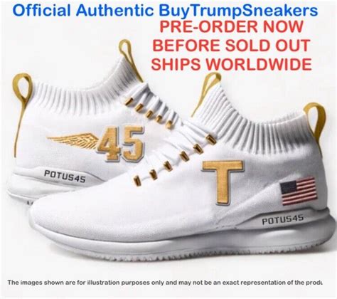 Donald Trump POTUS Sneakers Shoes Pre Order Mens Size Womens EBay