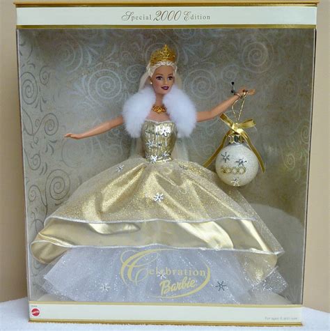 mavin celebration barbie doll by mattel special 2000 edition