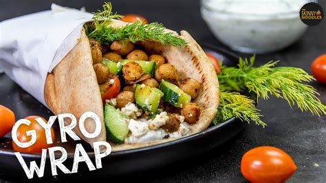 Gyro Wrap Vegetarian Gyro Youtube