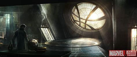 Doctor Strange Concept Art And Set Image Reveal The Sanctum Sanctorum