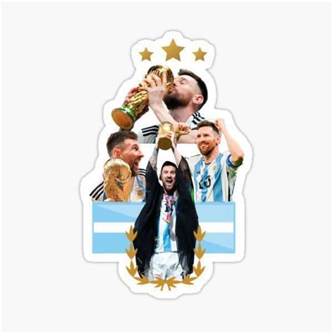 Messi campeón del mundo en 2023 Logotipo de argentina Cumpleaños de
