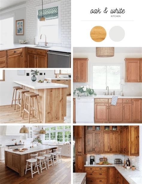 What Kitchen Color Schemes Work With Oak Cabinets The Homes I Have Made
