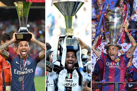 Ten Footballers With Most Trophies As Messi Chases Dani Alves Record