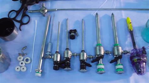 Instruments For Laparoscopic Surgery Stock Video Motion Array