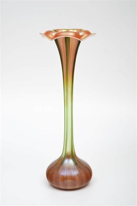 Louis Comfort Tiffany Vase Model M Favril Glass Via Mkg