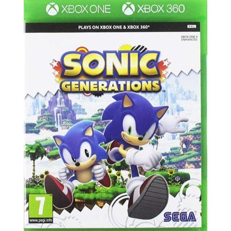 Jogo Sonic Generations Xbox 360 Xbox One Kabum