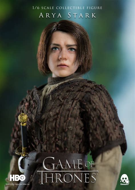 Maybe you would like to learn more about one of these? Game of Thrones Arya Stark 1/6 Scale Figure by ThreeZero ...
