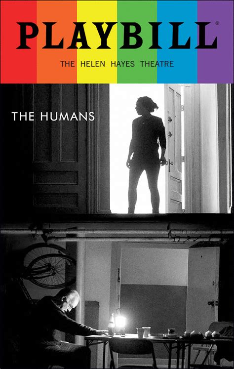 The Humans Broadway Gerald Schoenfeld Theatre 2016 Playbill