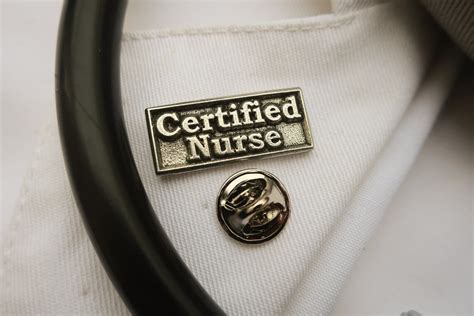 Certified Nurse Pewter Lapel Pin Cc662 Nursing Pins And Etsy