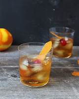 Images of Old Fashioned Ingredients Cocktail
