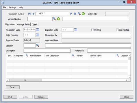 Manage Purchase Requisitions With Sage 200 Youtube
