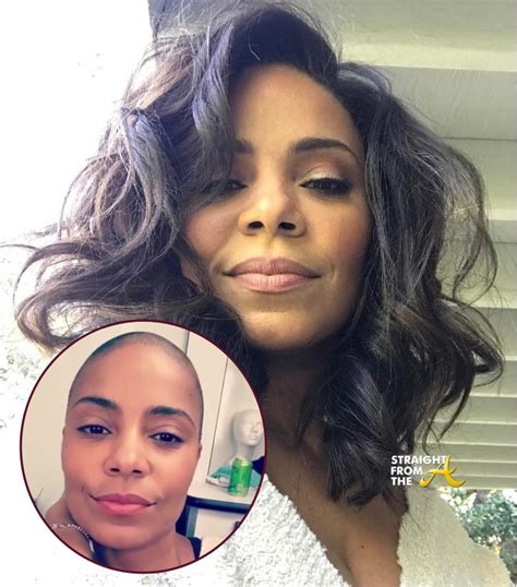 Hair Today Gone Tomorrow Sanaa Lathan Shaves Head For New Role