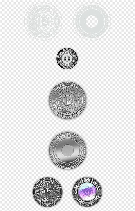 Silver Product Design Font Physical Bitcoin Barnes Noble Button Png