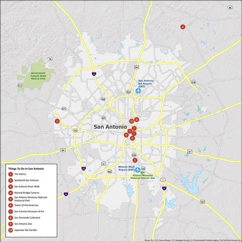 Map Of San Antonio Texas Get Latest Map Update
