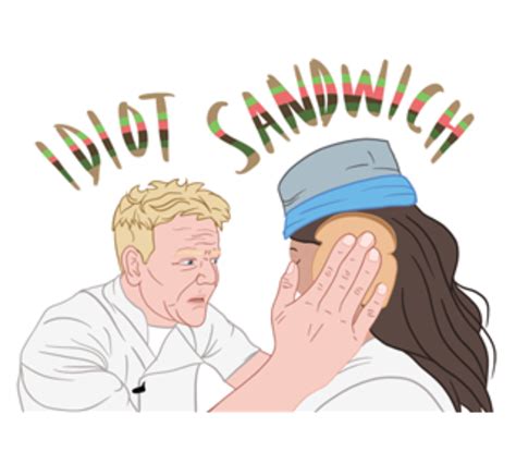 Idiot Sandwich By Stickeryou Calendar Club