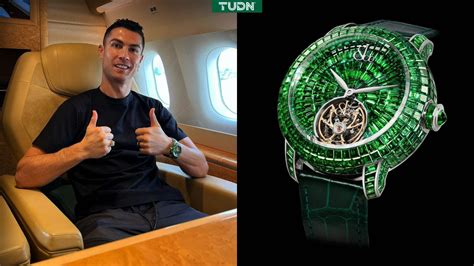 Cristiano Y Su Lujoso Reloj De M S De Mil D Lares Deportes F Tbol