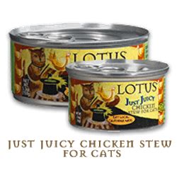 Lotus Natural Food for Pets - Lotus Just Juicy Chicken ...