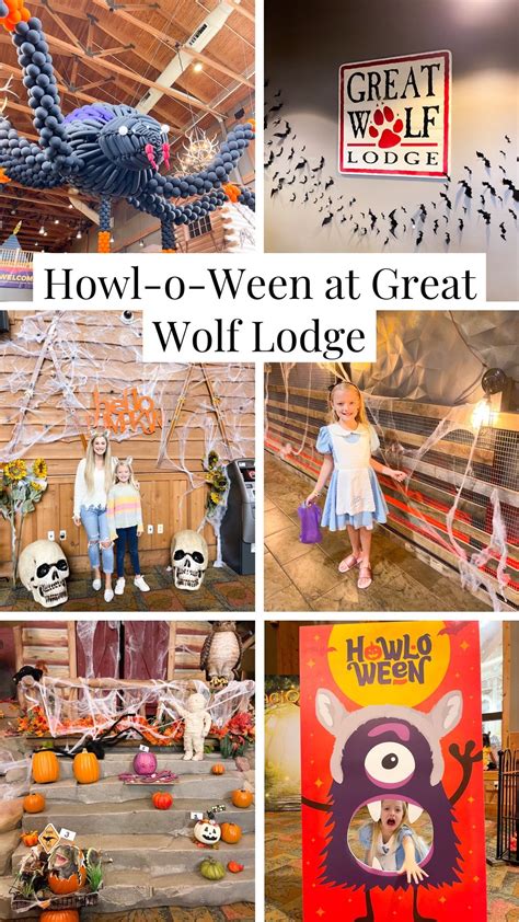 Howl O Ween At Great Wolf Lodge Great Wolf Lodge Wolf Lodge Halloween Themed Activities