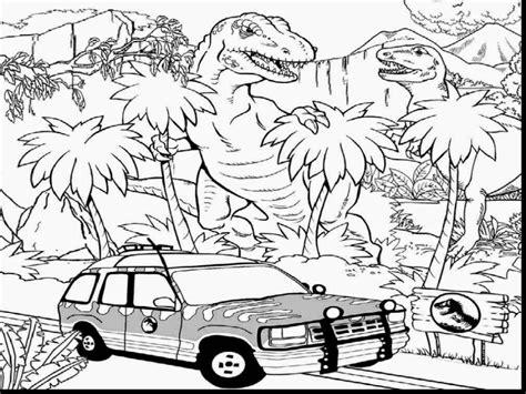 Jurassic World Coloring Pages at GetColorings.com | Free printable