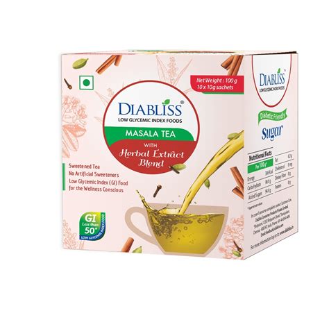 Buy Diabetes Masala Chai Tea Online In India From