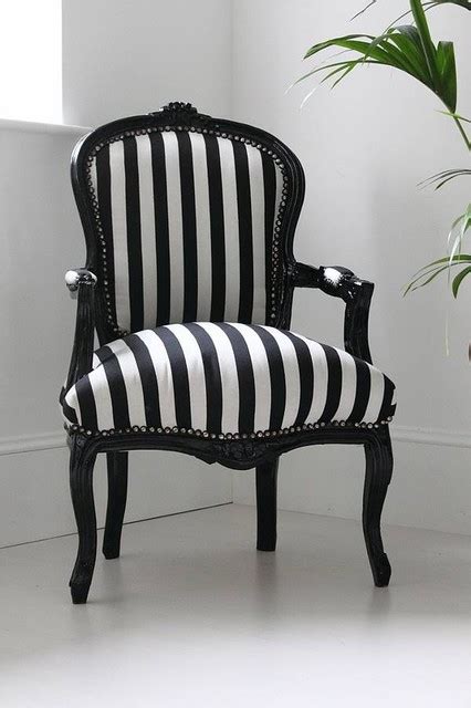 Falzarano armchair in farmhouse woven linen denim blue stripe. 301 Moved Permanently
