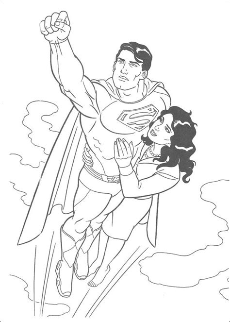 42 Disegni Di Superman Da Colorare Pianetabambiniit