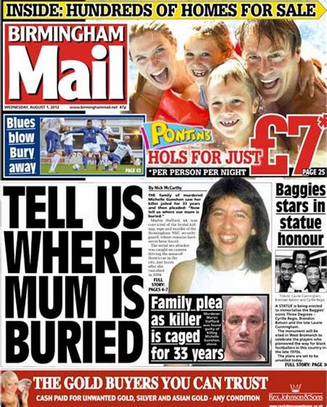 Birmingham Mail Front Page Wednesday August Birmingham Live