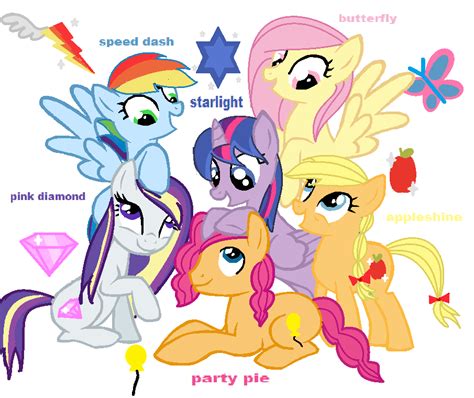 Mlp The Future Mane 6 By Anitapera On Deviantart
